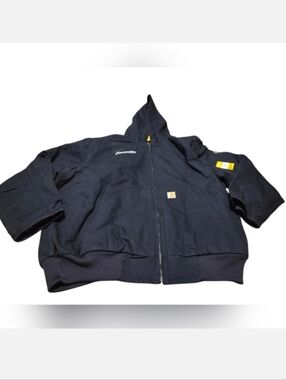 Carhartt Men’s 3XL Navy Loose Fit Washed Duck Insulated Jacket